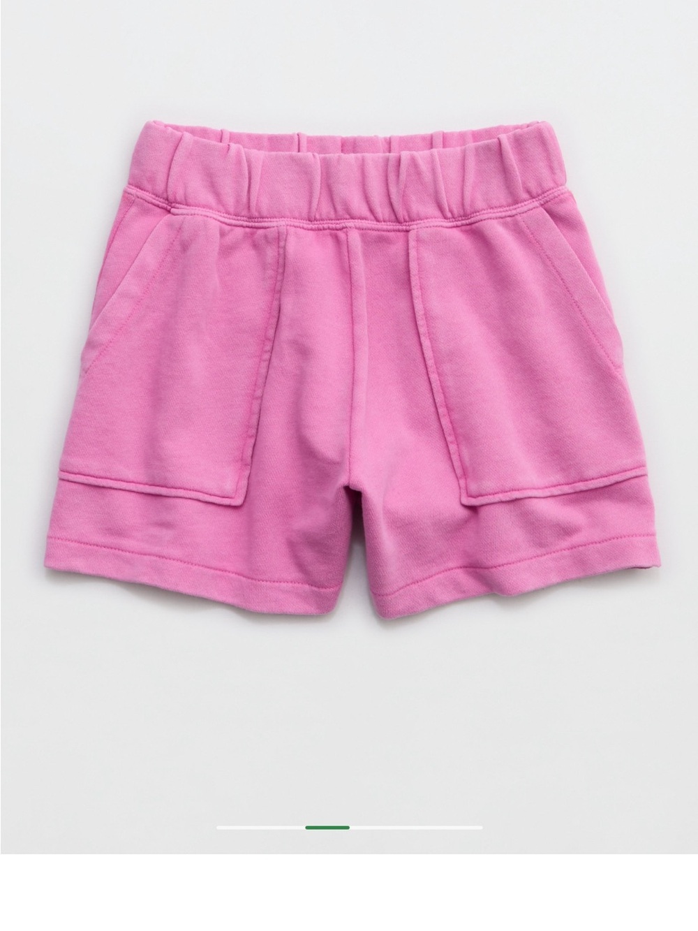 aerie Bubblegum Pink Pull-On Pocket Shorts